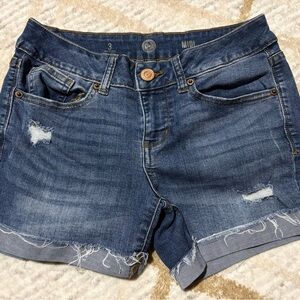 SO Midi Denim Jean Shorts